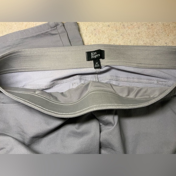 Kim Rogers Light Gray Trousers - Picture 2 of 3